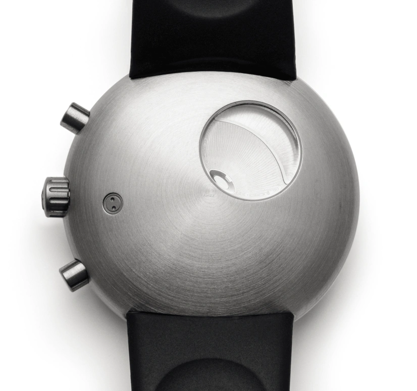 Ikepod,Hemipode 44mm,44mm,Titanium,Blue,Automatic,Chronograph,Date,Day,HE10,HE10-RU-LB