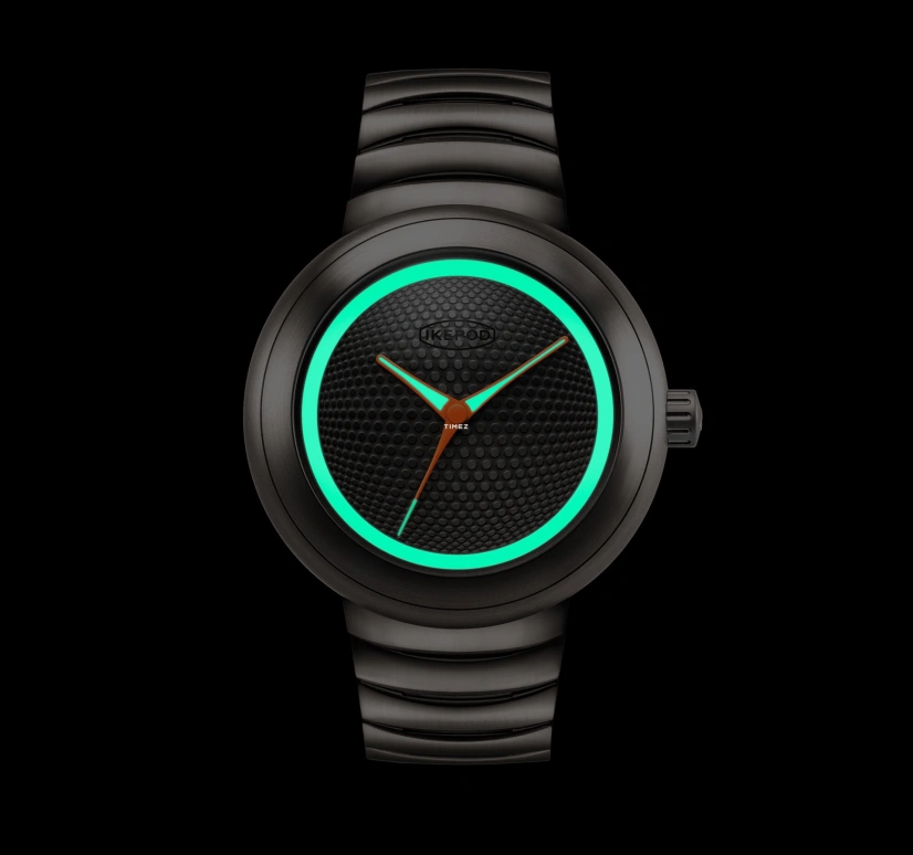 Ikepod,Horopod 44x41mm,44x41mm,Titanium,Grey,Automatic,Round,Titanium Gray,HO10