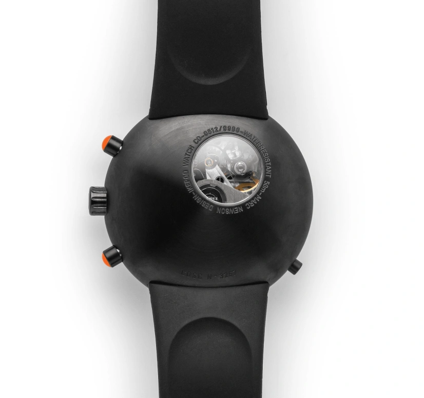 Ikepod,Hemipode ,Black,Chronograph,Day,Dule Time,Sapphire,HB03 last drop