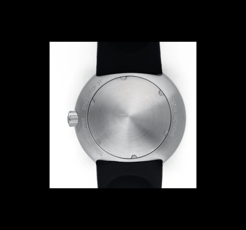 Ikepod,Duopod 42mm,42mm,Stainless Steel,Multi-Color,Quartz,Sapphire,Crystal Glass,Round,DTC2,DTC2-SI-LB