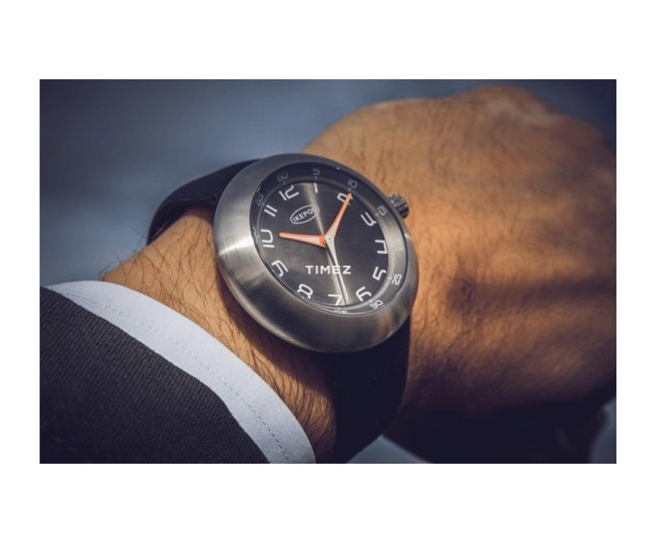 Ikepod,Megapod 46mm,46mm,Stainless Steel,Grey,Automatic,Sapphire,Crystal Glass,Round,M201,M201-SI-LB