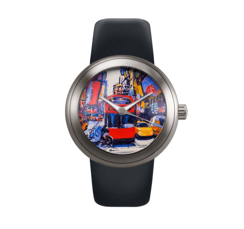 Ikepod,Horopod 44mm,44mm,Titanium,Multi-Color,Automatic,Round,Titanium Gray,A completely Unamed Source That Who