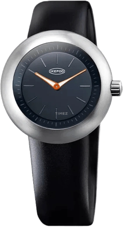 Ikepod,Duopod 42mm,42mm,Stainless Steel,Grey,Quartz,Day,Sapphire,014