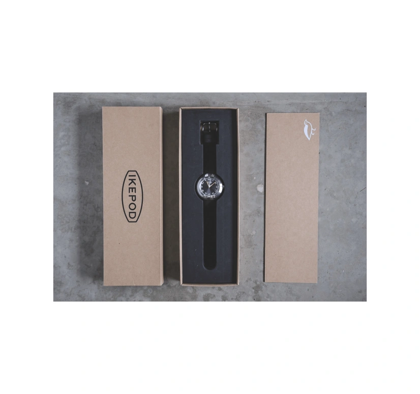 Ikepod,Megapod 46mm,46mm,Stainless Steel,Multi-Color,Automatic,Sapphire,Crystal Glass,Round,MTC1,MTC1-SI-LB