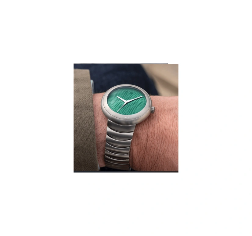 Ikepod,Horopod 44x41mm,44x41mm,Titanium,Green,Automatic,Round,Titanium Gray,HO03