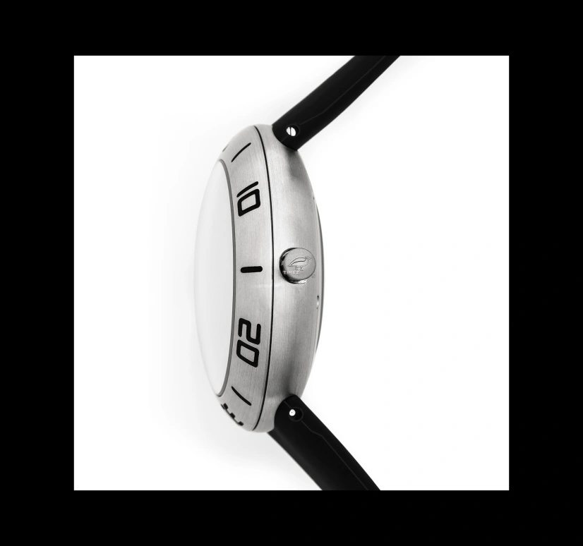 Ikepod,Seapod 46mm,46mm,Stainless Steel,Black,Automatic,Sapphire,Crystal Glass,Round,S001,S001-SI-LB