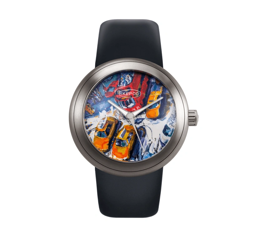 Ikepod,Horopod 44mm,44mm,Titanium,Multi-Color,Automatic,Round,Titanium Gray,Dont Tell Anyone They Usually Dont Let You Open This Window