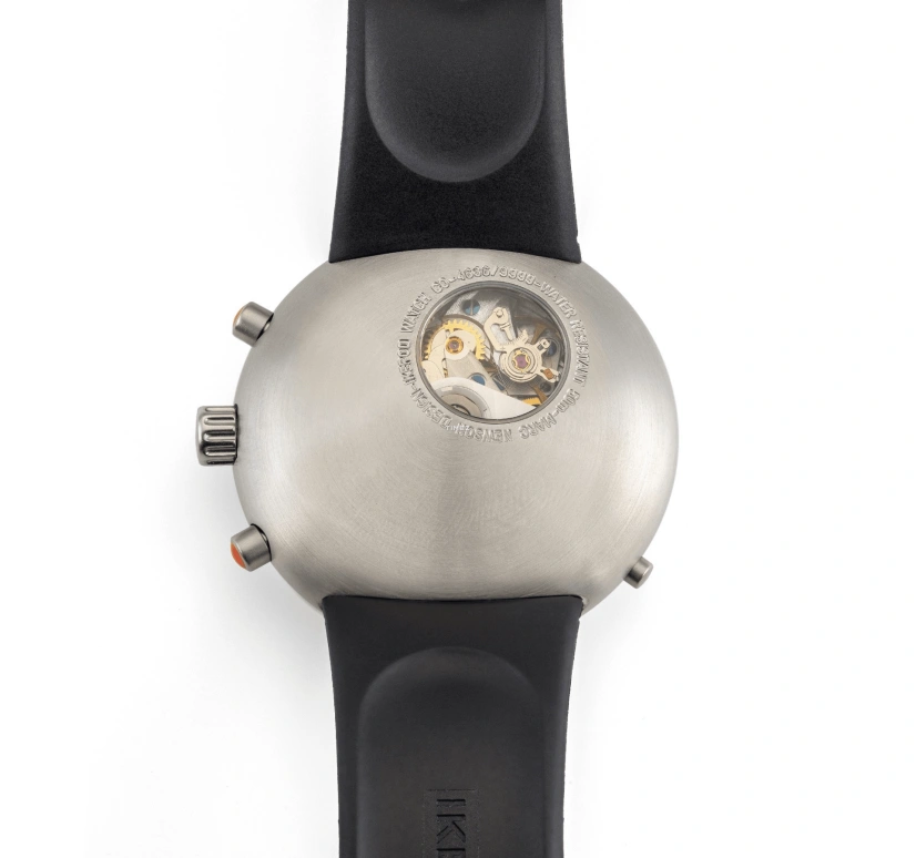 Ikepod,Hemipode 44mm,44mm,Stainless Steel,Silver,Automatic,Chronograph,Day,H04