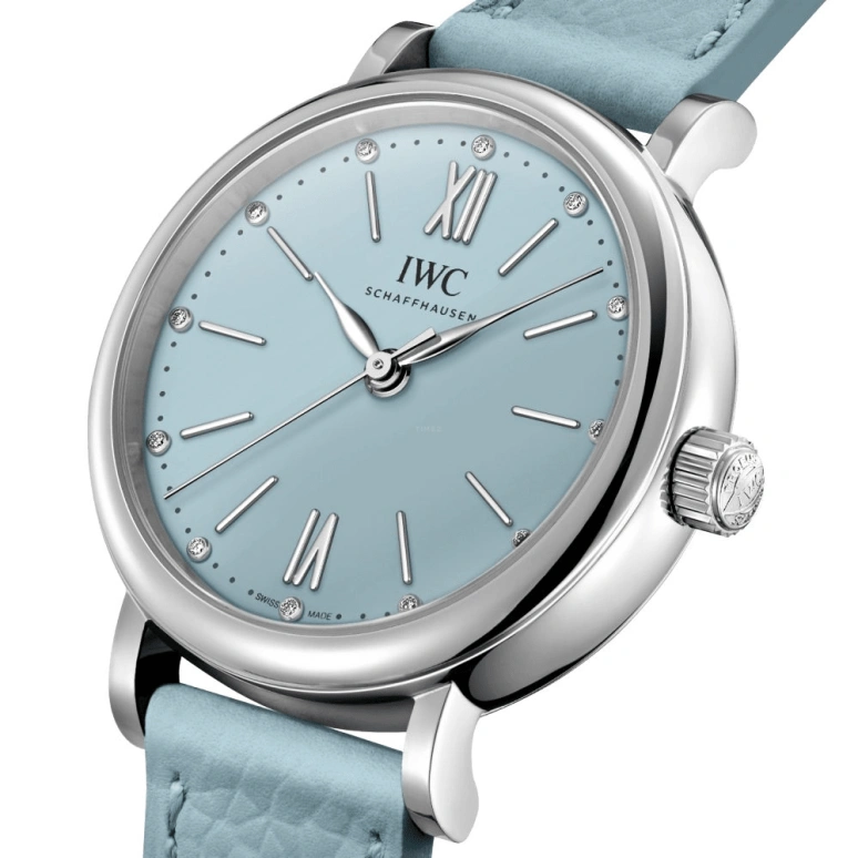 IWC,Portofino 34mm,34mm,Stainless Steel,Blue,Automatic,42hours,In-house Caliber,IW357416