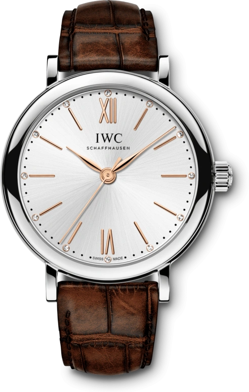 IWC,Portofino 34mm,34mm,Stainless Steel,Silver,Automatic,42hours,In-house Caliber,IW357403