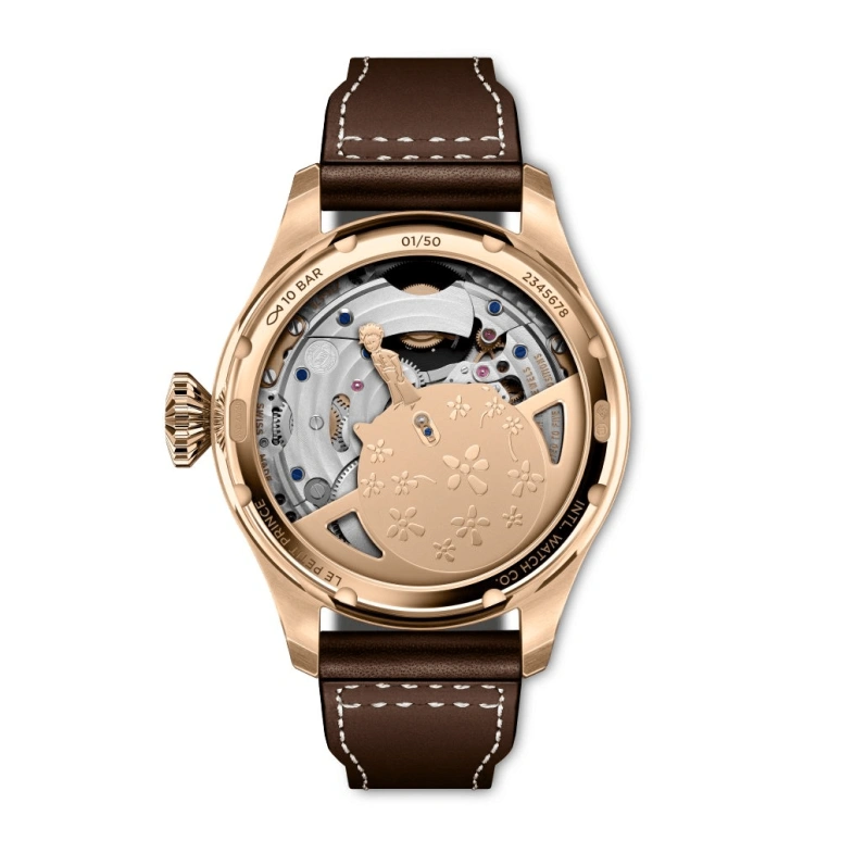 IWC,Big Pilot 46.20mm,46.20mm,Red Gold,Blue,Automatic,Moonphase,Perpetual Calendar,Month,Date,168hours,In-house Caliber,IW504803