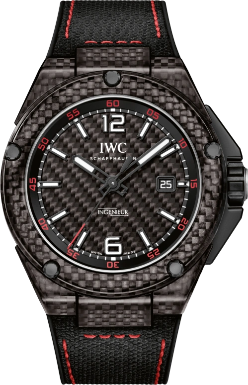 IWC,Ingenieur 46mm,46mm,Carbon,Black,Automatic,Day,Anti-magnetic,IW322402
