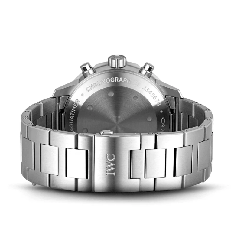 IWC,GST Aquatimer 44mm,44mm,Stainless Steel,Black,Automatic,Chronograph,Date,Day,Anti-magnetic,44hours,In-house Caliber,IW376804
