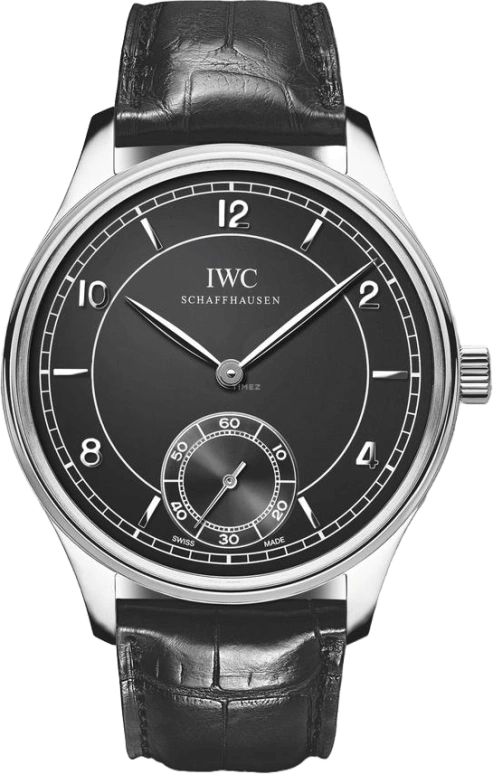 IWC,Vintage 44mm,44mm,Stainless Steel,Black,Handwound,46hours,In-house Caliber,IW544501