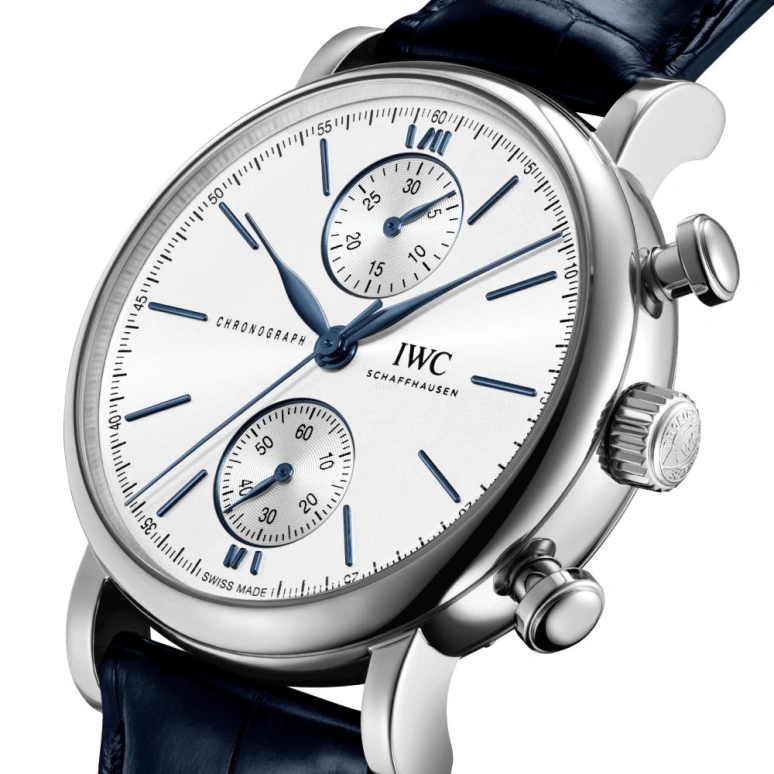 IWC,Portofino 39mm,39mm,Stainless Steel,Silver,Automatic,Chronograph,44hours,IW391407
