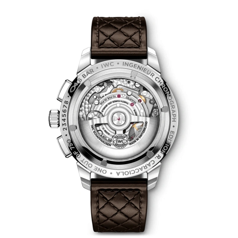 IWC,Ingenieur 42mm,42mm,Stainless Steel,Grey,Automatic,Chronograph,Day,Column Wheel,IW380702