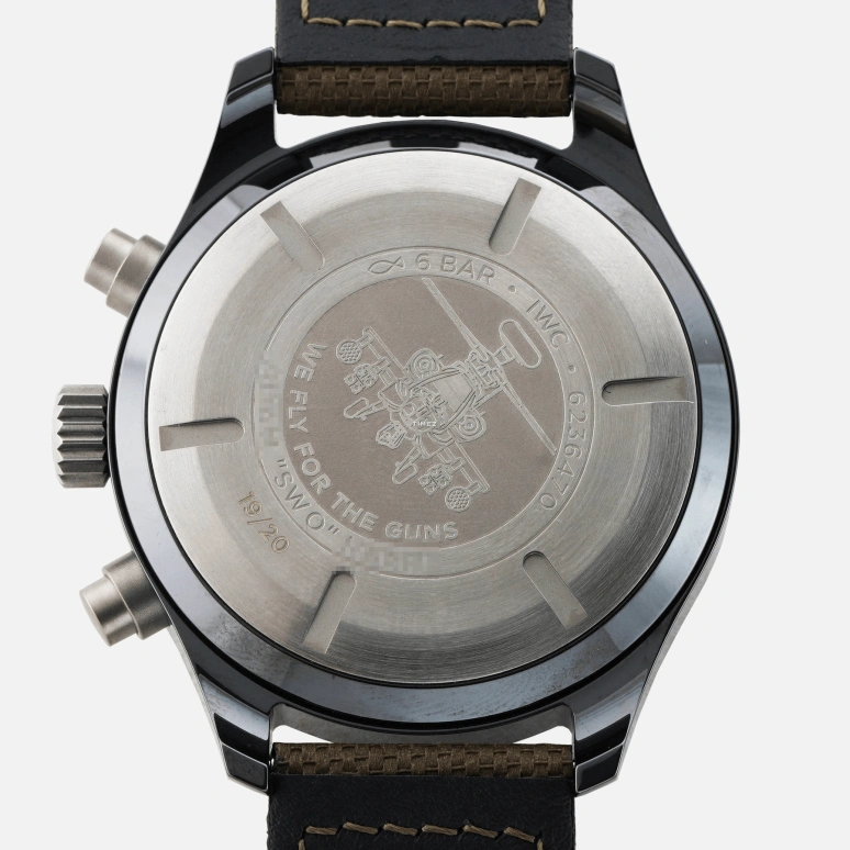 IWC,Pilot 44mm,44mm,Titanium,Ceramic,Grey,Automatic,Chronograph,Date,Flyback,Anti-magnetic,68hours,In-house Caliber,IW389013