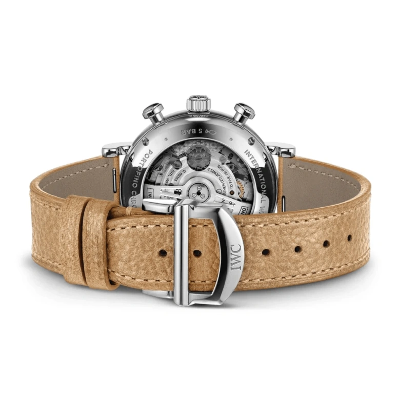 IWC,Portofino 39mm,39mm,Stainless Steel,Silver,Automatic,Chronograph,46hours,IW391502