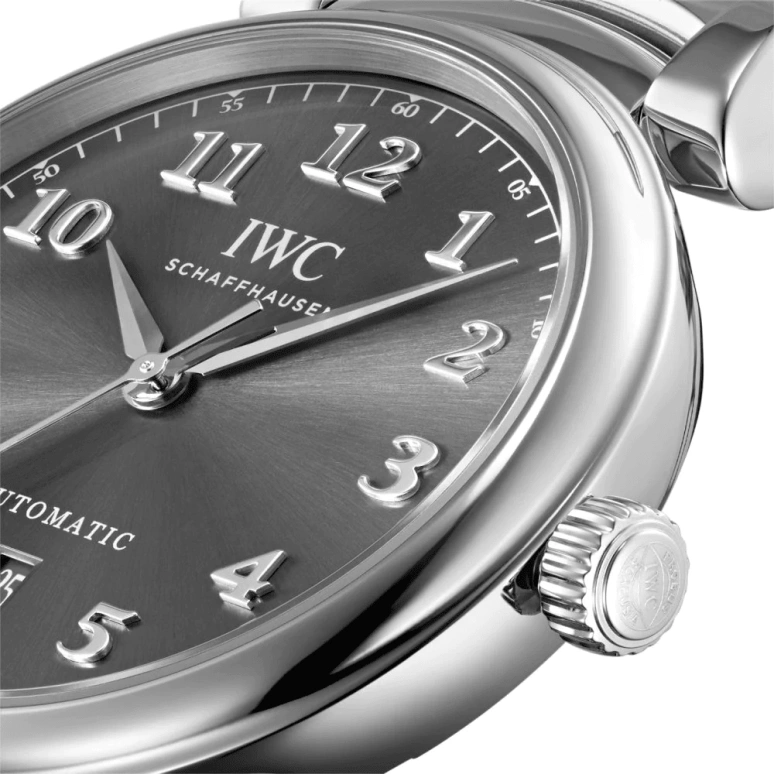 IWC,Da Vinci 40mm,40mm,Stainless Steel,Grey,Automatic,Date,Anti-magnetic,IW356602