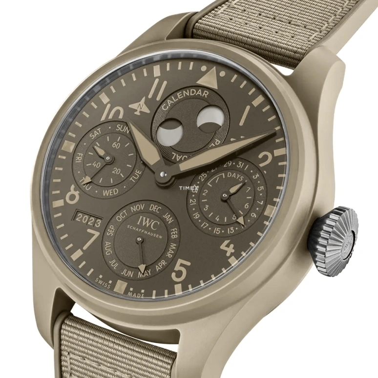 IWC,Big Pilot 46.50mm,46.50mm,Titanium,Ceramic,Grey,Automatic,Moonphase,Perpetual Calendar,Month,Date,168hours,In-house Caliber,IW503004