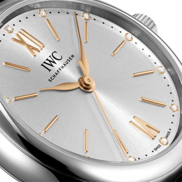IWC,Portofino 34mm,34mm,Stainless Steel,Silver,Automatic,42hours,In-house Caliber,IW357403