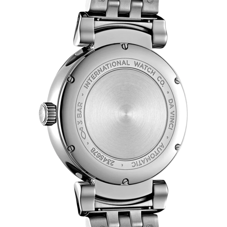 IWC,Da Vinci 40mm,40mm,Stainless Steel,Grey,Automatic,Date,Anti-magnetic,IW356602