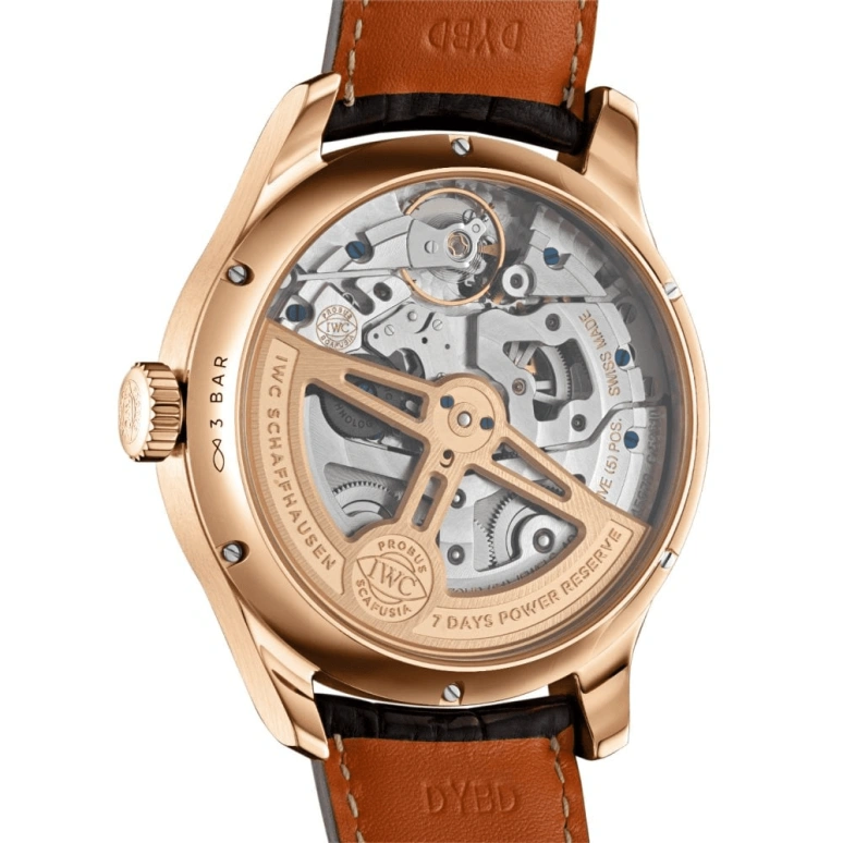 IWC,Portugieser 44.20mm,44.20mm,Red Gold,Silver,Automatic,Moonphase,Perpetual Calendar,Month,Date,168hours,In-house Caliber,IW503302