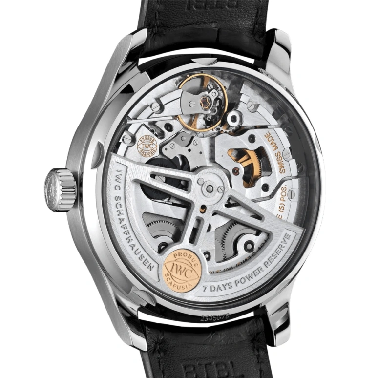 IWC,Portugieser 42.30mm,42.30mm,Stainless Steel,Silver,Automatic,Chronograph,Date,Power Reserve Indicator,IW500712