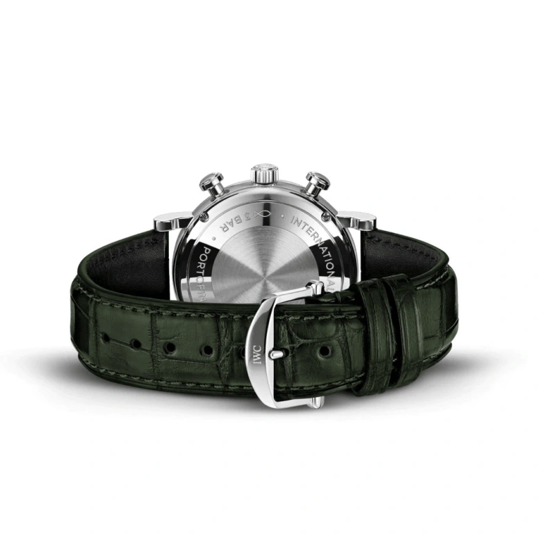 IWC,Portofino 39mm,39mm,Stainless Steel,Green,Automatic,Chronograph,44hours,IW391405
