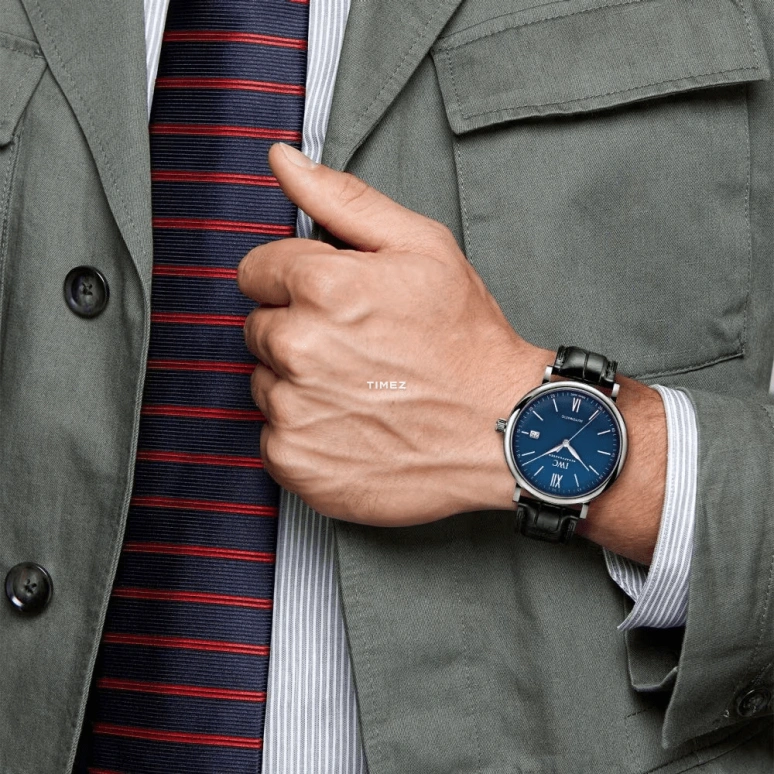 IWC,Portofino 40mm,40mm,Stainless Steel,Blue,Automatic,Day,42hours,IW356518