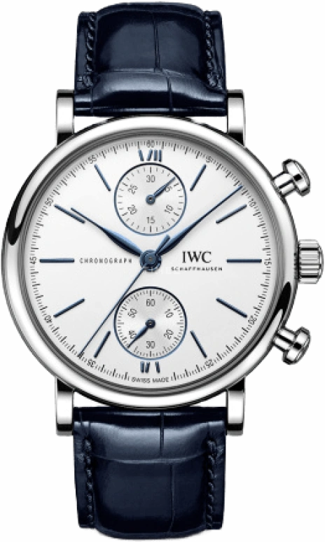 IWC,Portofino 39mm,39mm,Stainless Steel,Silver,Automatic,Chronograph,44hours,IW391407