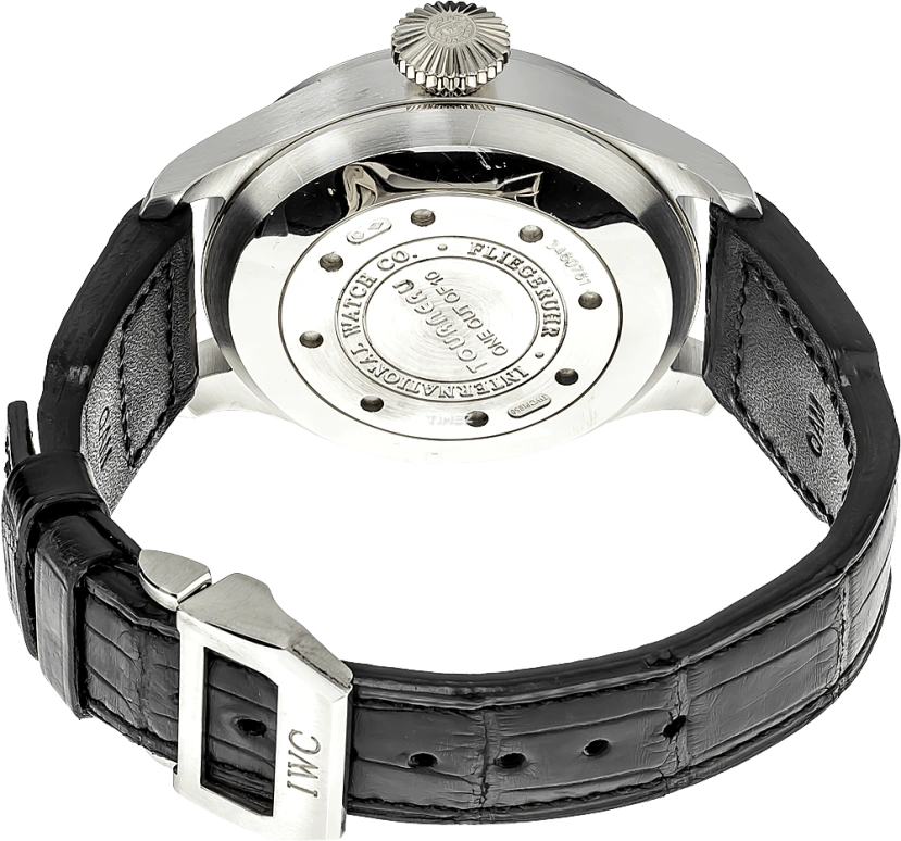 IWC,Big Pilot 46.20mm,46.20mm,Platinum,Silver,Automatic,Day,Power Reserve Indicator,IW500426