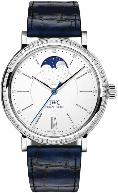 IWC,Portofino 37mm,37mm,Stainless Steel,Silver,Automatic,Moonphase,42hours,IW459008
