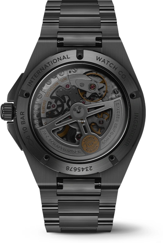 IWC,Ingenieur 42mm,42mm,Ceramic,Black,Automatic,Day,60hours,IW338903