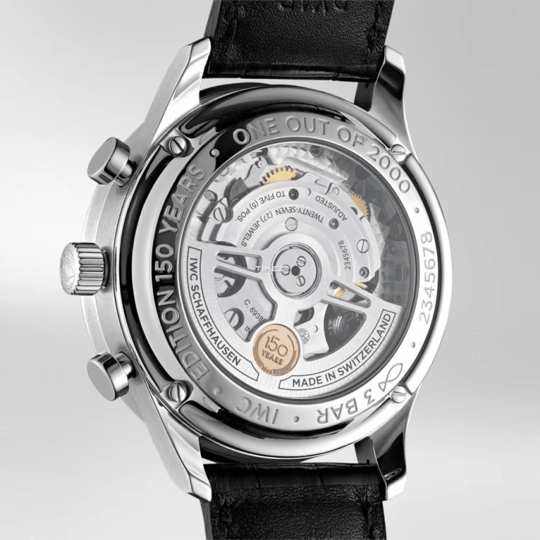 IWC,Portugieser 41mm,41mm,Stainless Steel,Blue,Automatic,Chronograph,46hours,IW371601