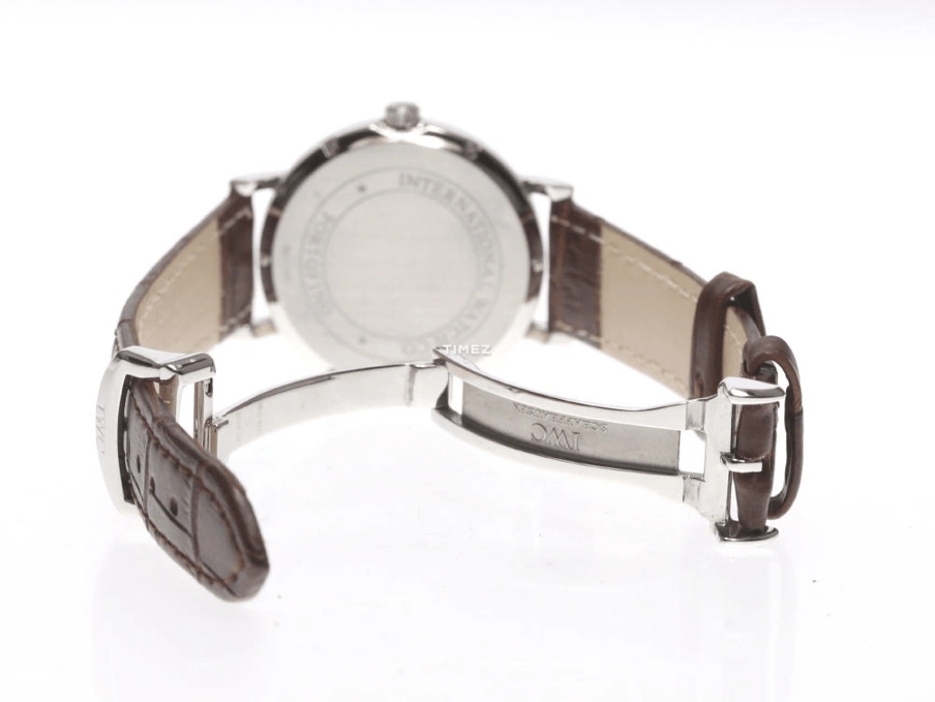 IWC,Portofino 34mm,34mm,Stainless Steel,Silver,Automatic,Day,42hours,IW356404