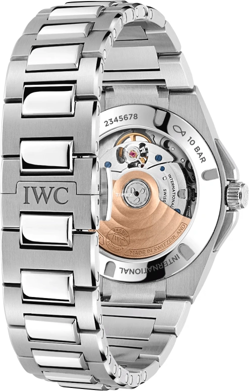 IWC,Ingenieur 35.10mm,35.10mm,Stainless Steel,Black,Automatic,Day,42hours,IW324906