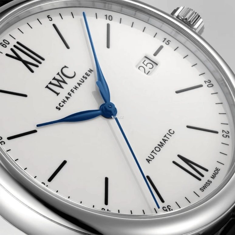 IWC,Portofino 40mm,40mm,Stainless Steel,White,Automatic,Day,42hours,IW356519