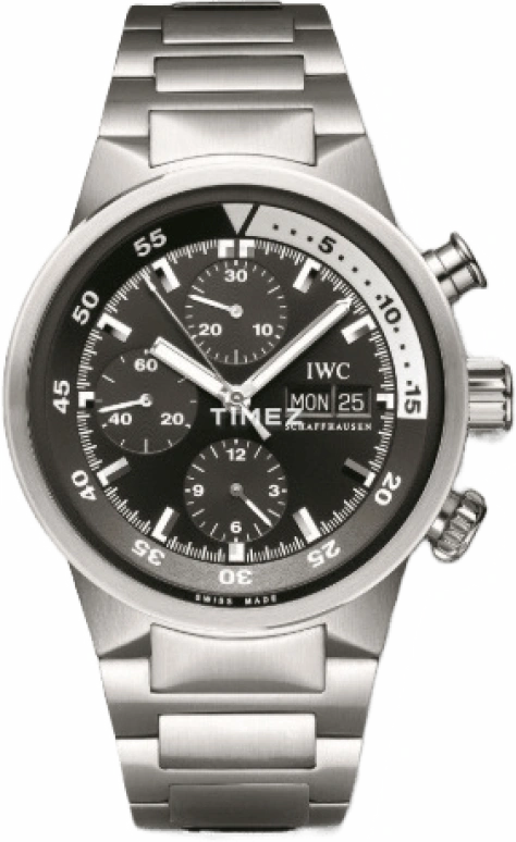 IWC,Aquatimer 42mm,42mm,Stainless Steel,Black,Automatic,IW371908