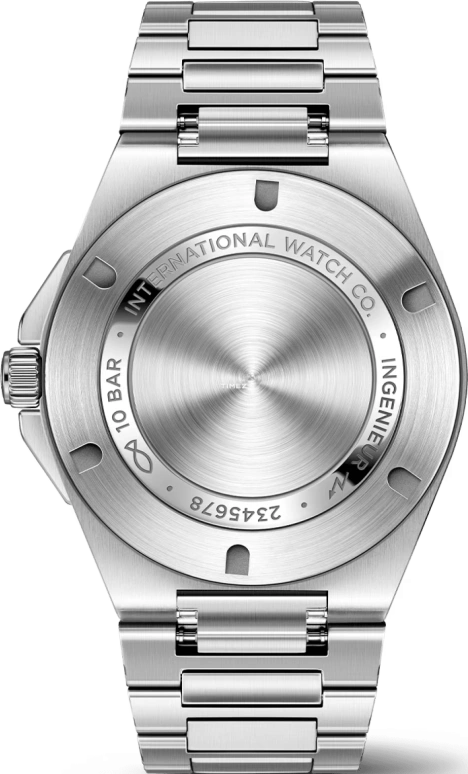 IWC,Ingenieur 40mm,40mm,Stainless Steel,Black,Automatic,Day,120hours,IW328901