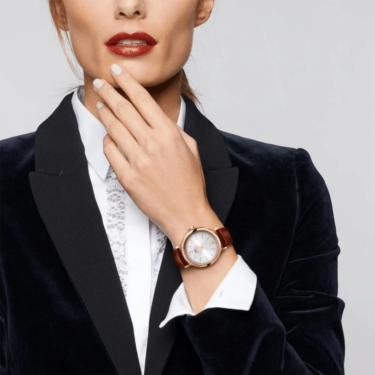 IWC,Portofino 34mm,34mm,Rose Gold,Silver,Automatic,42hours,In-house Caliber,IW357401