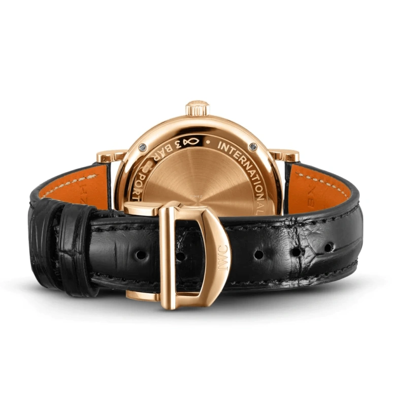 IWC,Portofino 34mm,34mm,Rose Gold,Silver,Automatic,42hours,In-house Caliber,IW357406