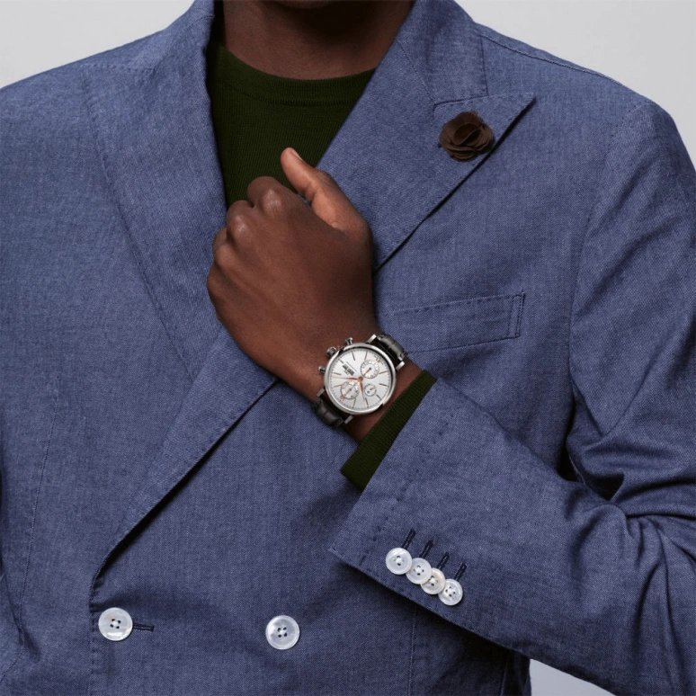 IWC,Portofino 42mm,42mm,Stainless Steel,Silver,Automatic,Chronograph,Date,Day,IW391031