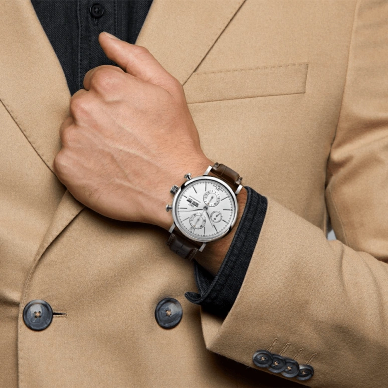 IWC,Portofino 42mm,42mm,Stainless Steel,Silver,Automatic,Chronograph,Date,Day,IW391027