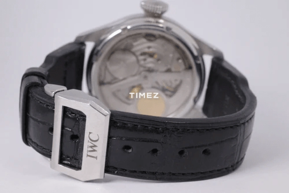 IWC,Big Pilot 46.20mm,46.20mm,Stainless Steel,Black,Automatic,Moonphase,Perpetual Calendar,Month,Date,168hours,In-house Caliber,IW502607