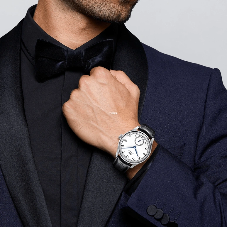 IWC,Portugieser 43.20mm,43.20mm,Stainless Steel,White,Handwound,Day,192hours,IW510212