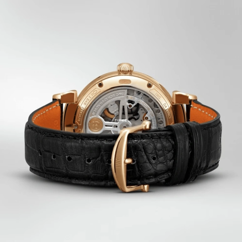 IWC,Da Vinci 40.40mm,40.40mm,Red Gold,Blue,Automatic,60hours,In-house Caliber,IW358103