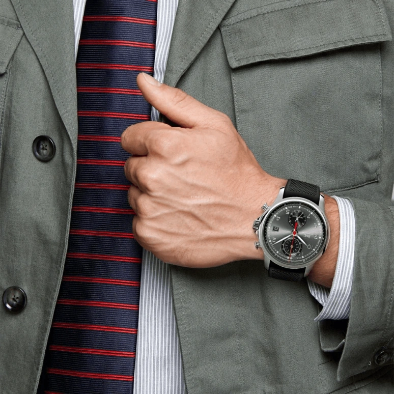 IWC,Portugieser 43.50mm,43.50mm,Stainless Steel,Grey,Automatic,Chronograph,Date,Flyback,Anti-magnetic,68hours,In-house Caliber,IW390503