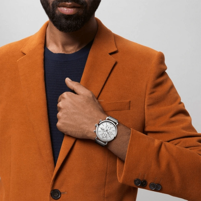 IWC,Portofino 42mm,42mm,Stainless Steel,Silver,Automatic,Chronograph,Date,Day,IW391028