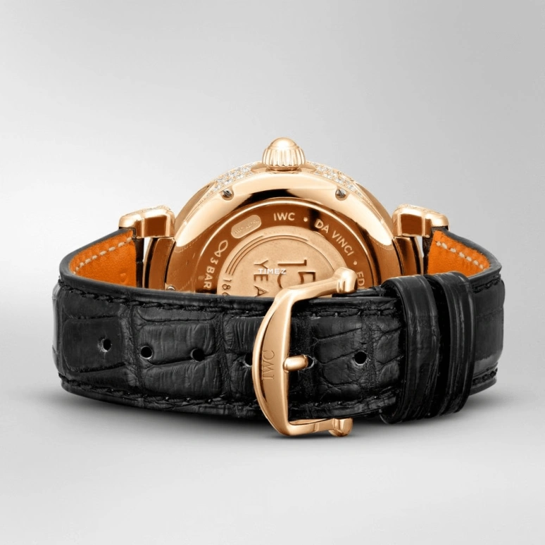 IWC,Da Vinci 36mm,36mm,Red Gold,White,Automatic,Moonphase,42hours,IW459304